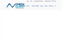 Tablet Screenshot of omegaquant.com